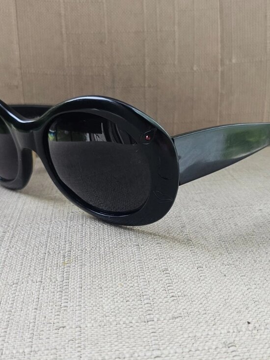 Vintage NOEMI Women Sunglasses Black Eyewaer Shedes Made in France main image 8